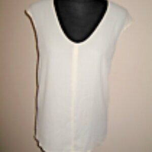 J Crew Top size 0 cream Sleeveless top blouse